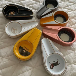 Premium Cigar Ashtray – Single Slot