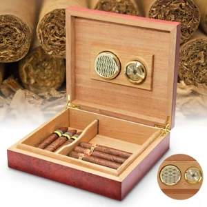 Premium Spanish Wooden Cigar Humidor